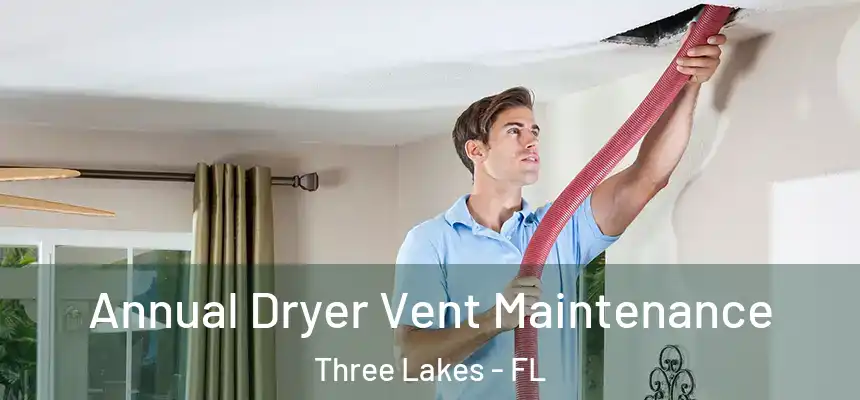Annual Dryer Vent Maintenance Three Lakes - FL