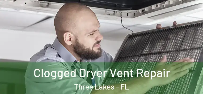Clogged Dryer Vent Repair Three Lakes - FL